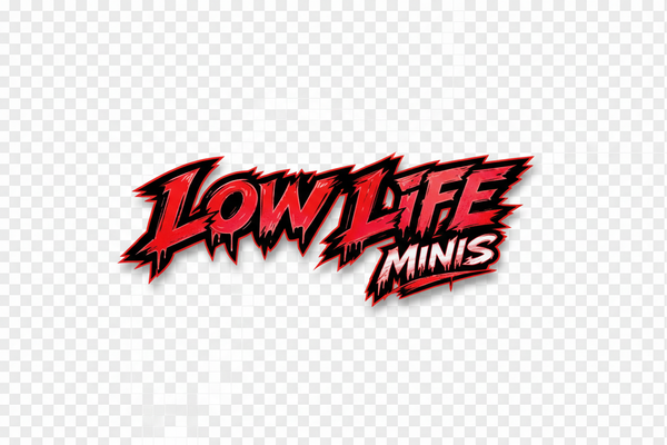Low Life Minis Logo - Header Version